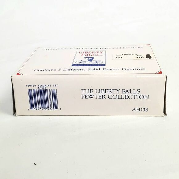 Liberty Falls Painted Pewter AH49 First Gasoline Car Set - Picture 4 of 5